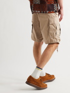 BEAMS PLUS - Cotton-Ripstop Cargo Shorts - Neutrals