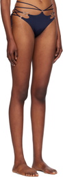 Agent Provocateur Navy Davine Bikini Bottom