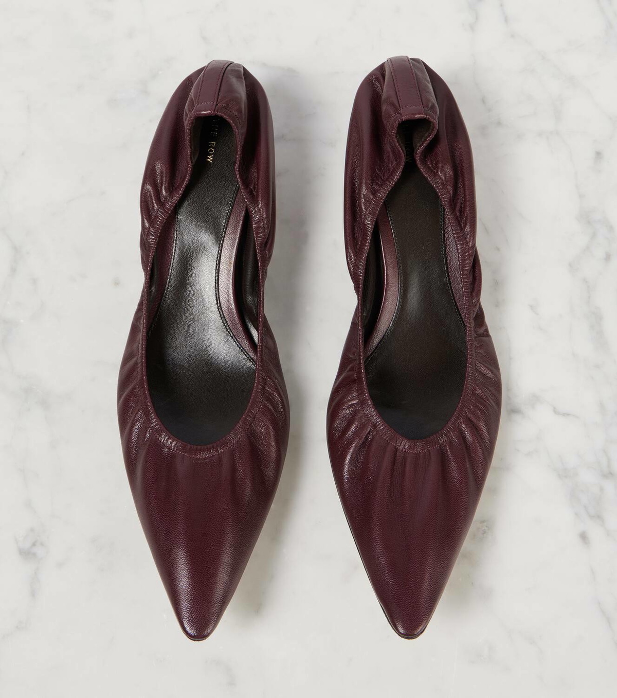 The Row Liisa leather pumps The Row