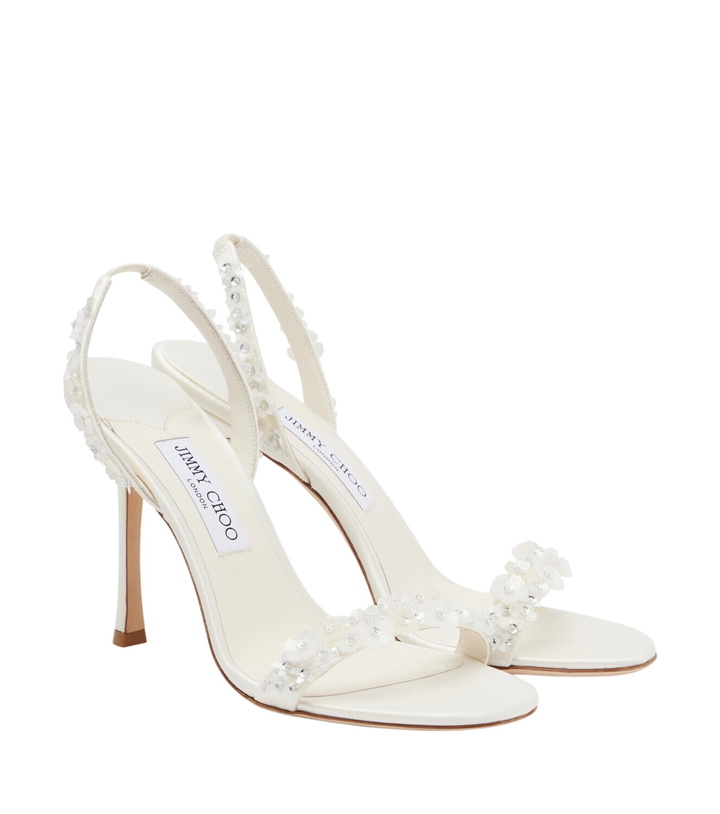 Photo: Jimmy Choo Jenn embellished slingback sandals