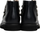Toga Virilis Black Square Toe Boots