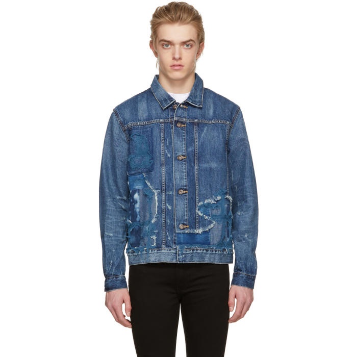Photo: Levis Made and Crafted Blue Denim Type IV Trucker Jacket
