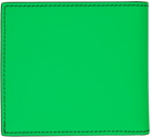 Alexander McQueen Green Scuba Bifold Wallet
