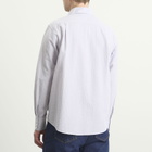 Carter Young Men's Business Shirt in Lavender Stripe