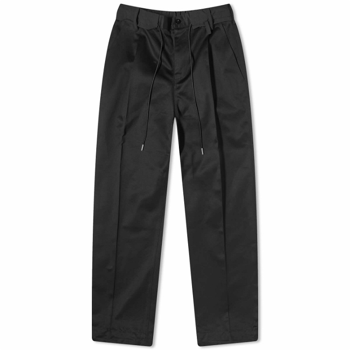Photo: Sacai Men's Cotton Chino Pants in Black