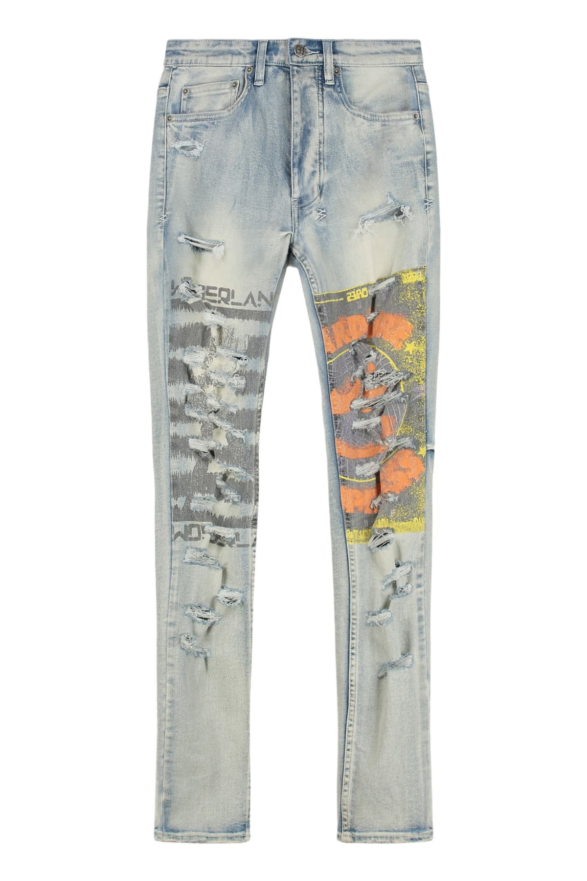 Ksubi Blue Chitch Punk Thrashed Jeans Ksubi