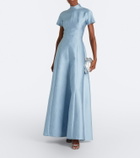 Emilia Wickstead Malinda floral cloqué gown