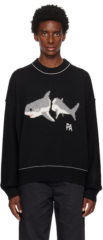 Photo: Palm Angels Black Shark Sweater