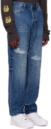 Ksubi Black Anti K Hilite Trashed Jeans