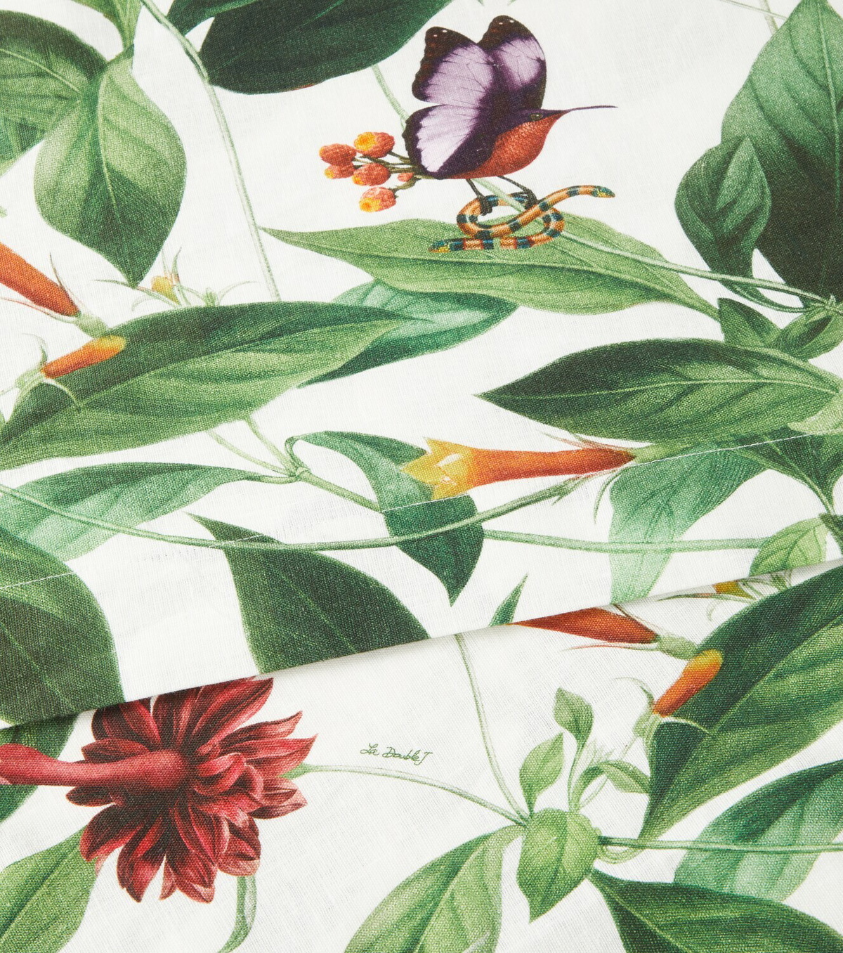 La DoubleJ Bosco Blooms Large canvas tablecloth