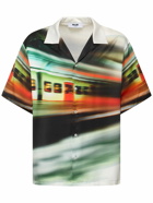 MSGM Speedy Metro Print Short Sleeve Shirt