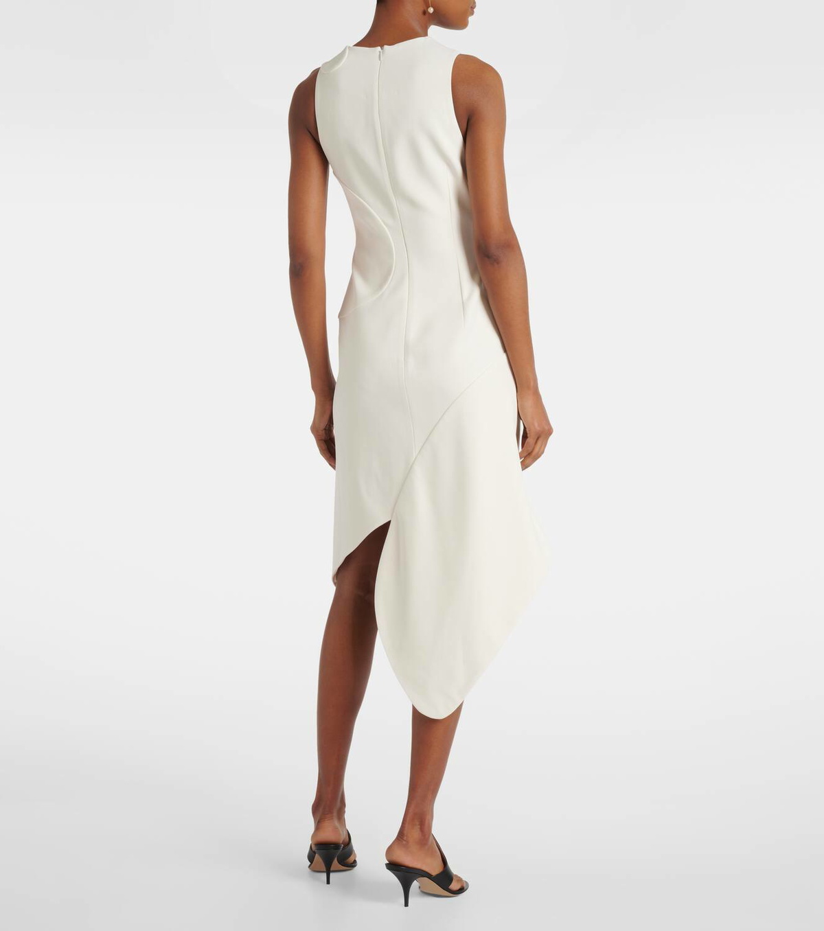 Ferragamo Asymmetric midi dress