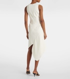 Ferragamo Asymmetric midi dress