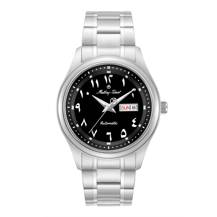 Photo: Mathey-Tissot Automatic Black Arabic Dial Mens Watch MATWGL253101