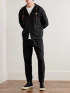 Zegna - Tapered Cotton-Jersey Sweatpants - Black