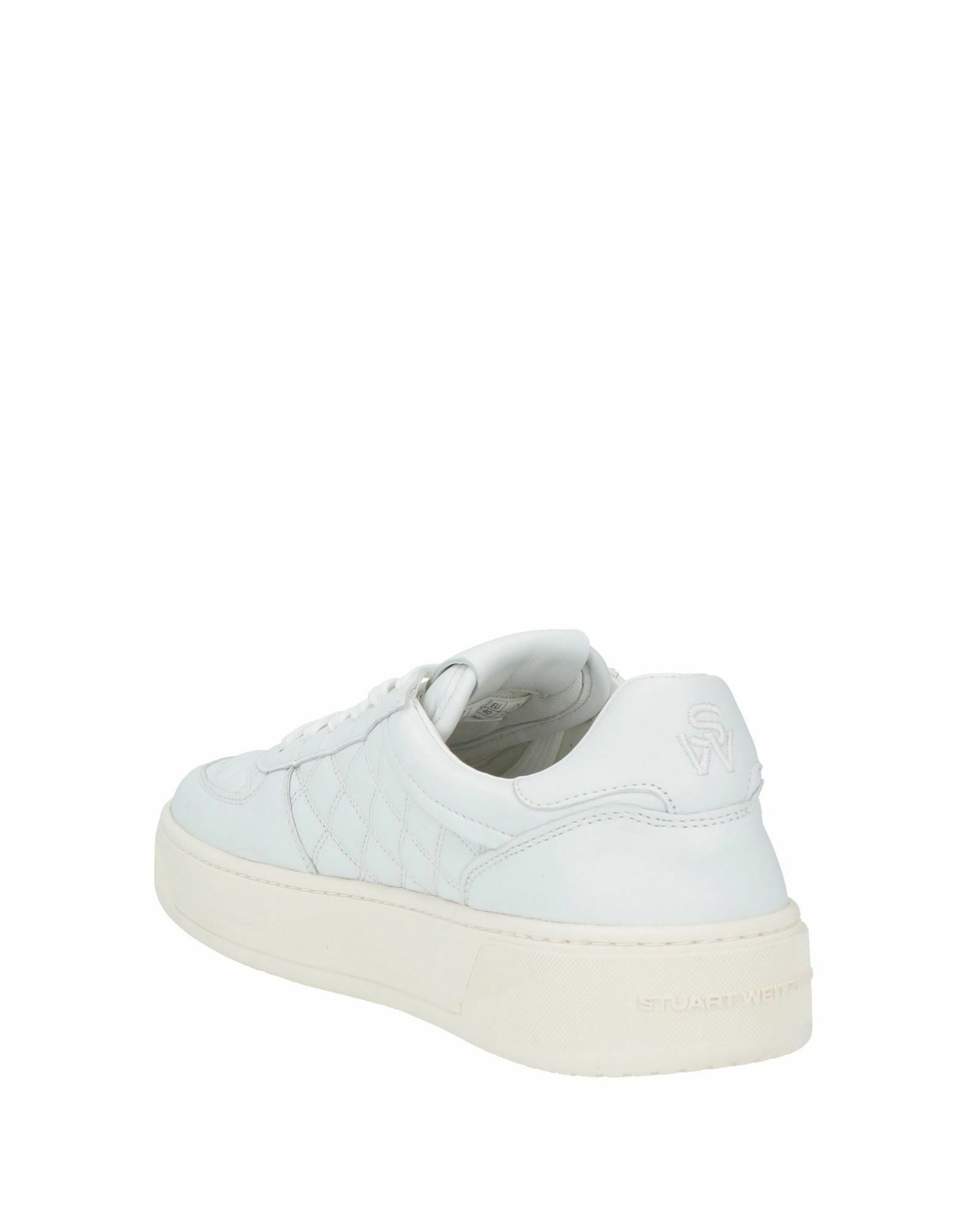Stuart Weitzman Womens Sneakers in White