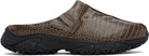 Martine Rose Brown Clarks Edition Clog Slip-on Loafers