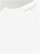 Derek Rose - Basel Stretch Micro Modal Jersey T-Shirt - White