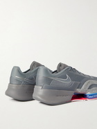 Nike Training - Air Zoom SuperRep 3 Mesh Sneakers - Gray