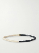 Luis Morais - 14-Karat Gold, Diamond and Stone Beaded Bracelet