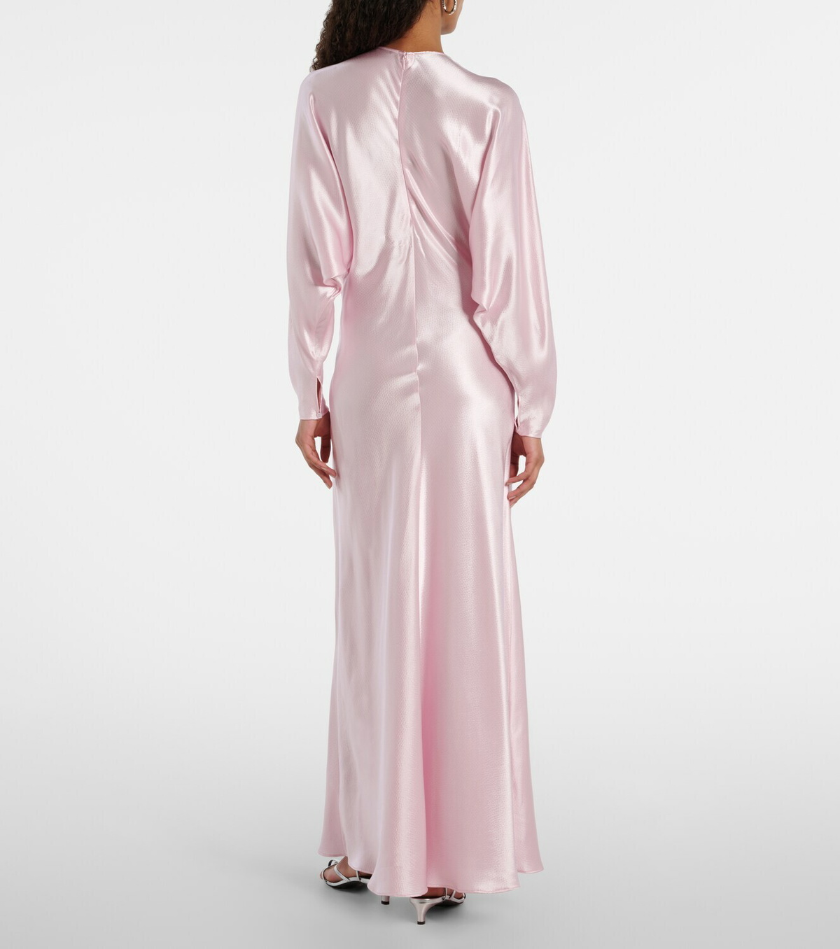 Fforme Naomie satin maxi dress