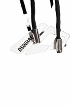 Dsquared2 D2 Logo Printed Drawstring Hoodie