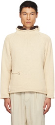 XENIA TELUNTS Beige Undyed Sweater