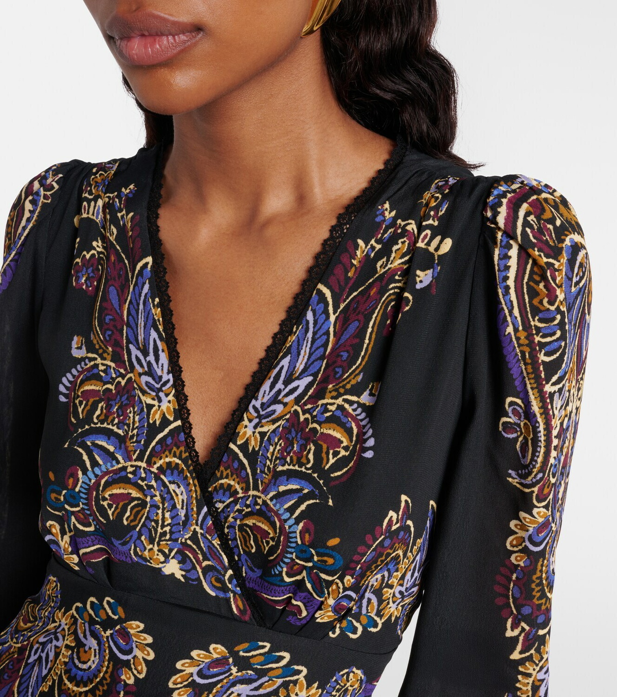 Etro Paisley midi dress