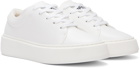 GANNI White Sporty Mix Cupsole Sneakers