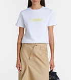 Loewe Logo cotton-blend jersey T-shirt