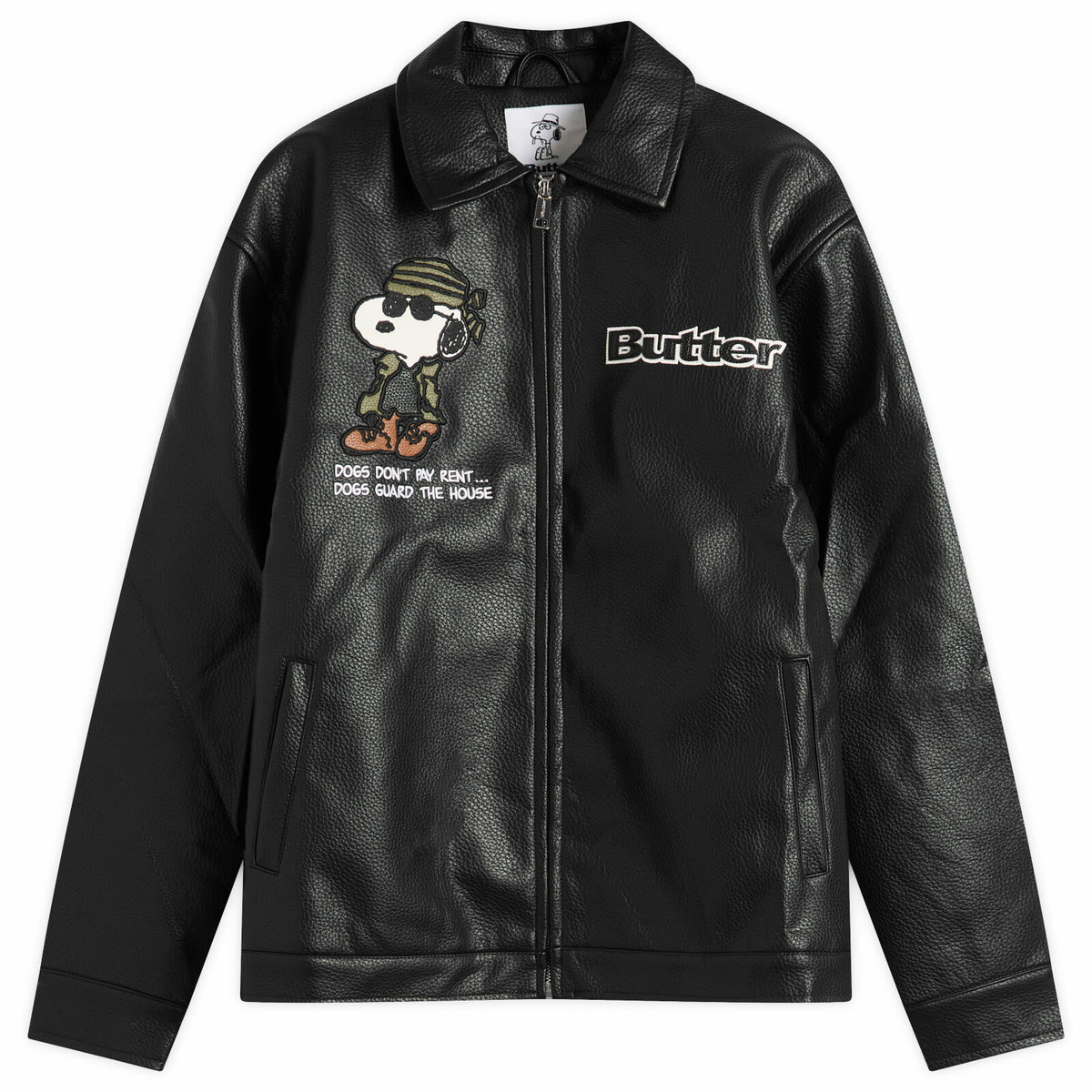 Butter Goods Men's x Disney Fantasia Bomber Jacket in Black Butter