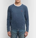 Polo Ralph Lauren - Loopback Cotton-Jersey Sweatshirt - Blue