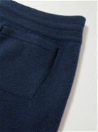 Altea - Tapered Virgin Wool and Cashmere-Blend Sweatpants - Blue