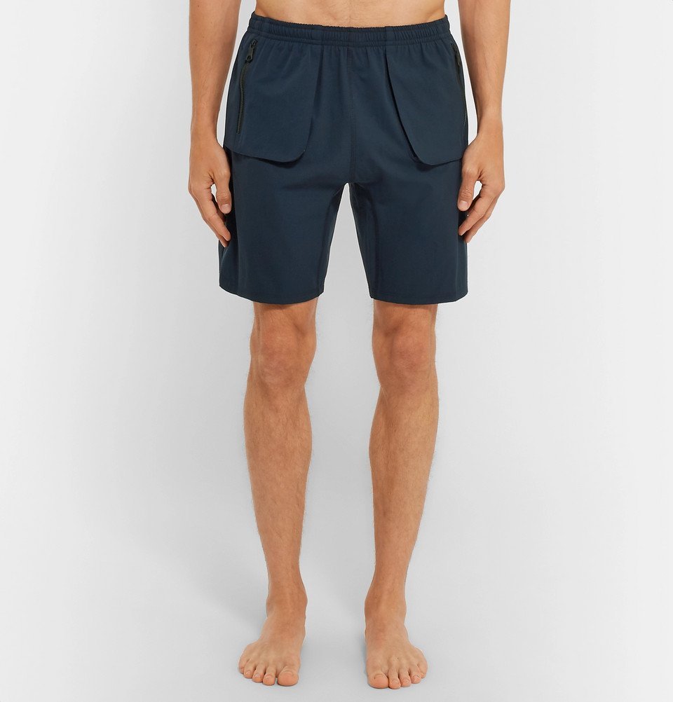 Everest Isles - Caldera Stretch-Shell Swim Shorts - Men - Storm blue