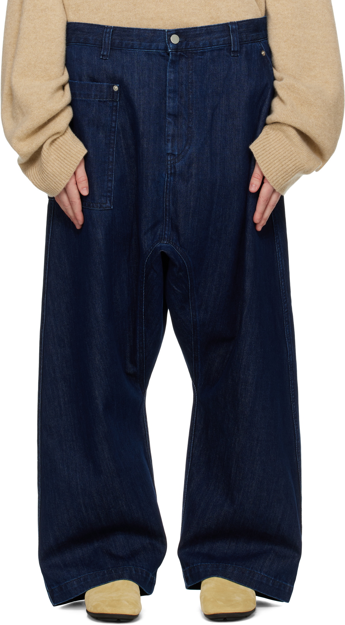 【関税込み】Sofie D'Hoore ブルー Plato ジーンズ Blue Plato Jeans by Sofie D'Hoore on Sale