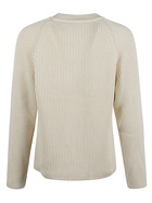 AMI PARIS - Wool And Cotton Blend Sweater