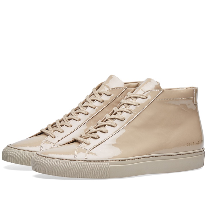Photo: Common Projects Achilles Mid Gloss