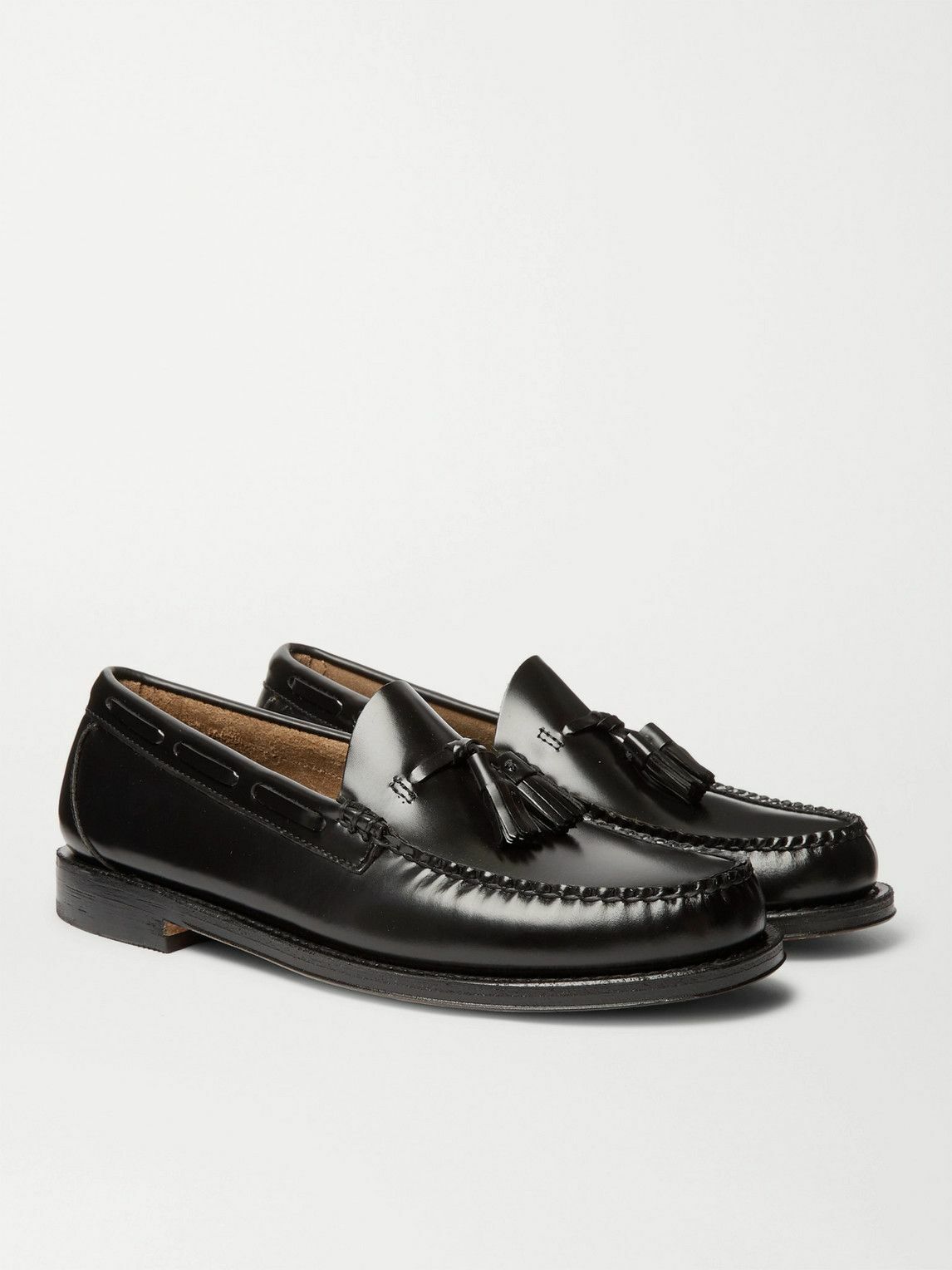 G.H. BASS - Weejuns Larkin Leather Tasselled Loafers - Black