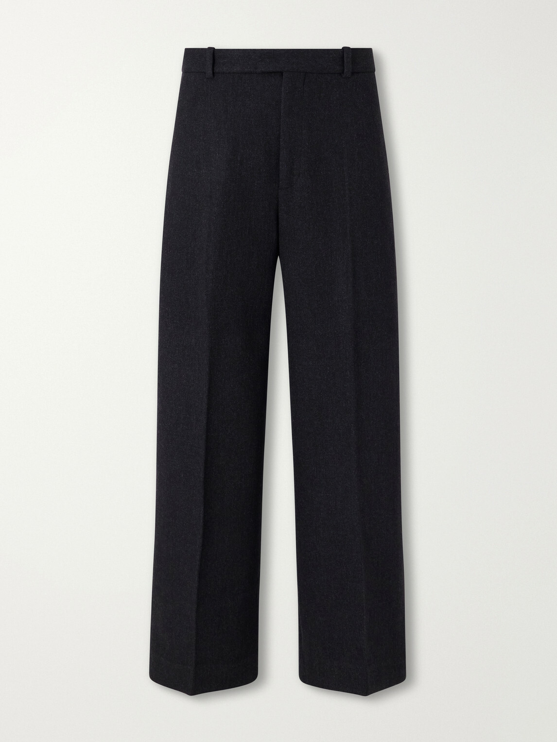 Jacquemus - Tempo Wide-Leg Wool-Blend Woven Trousers - Gray