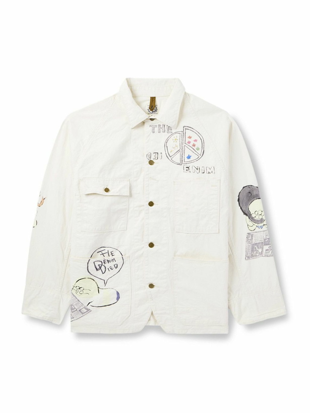 Photo: KAPITAL - Cactus Beer Printed Cotton-Twill Jacket - Neutrals