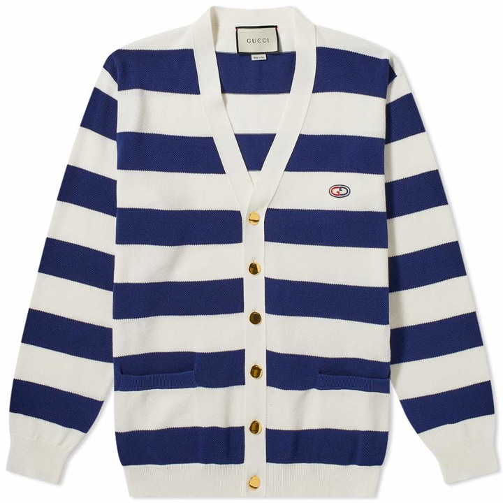Photo: Gucci Striped Knitted Cardigan