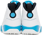 Nike Jordan White Air Jordan 9 Retro Sneakers