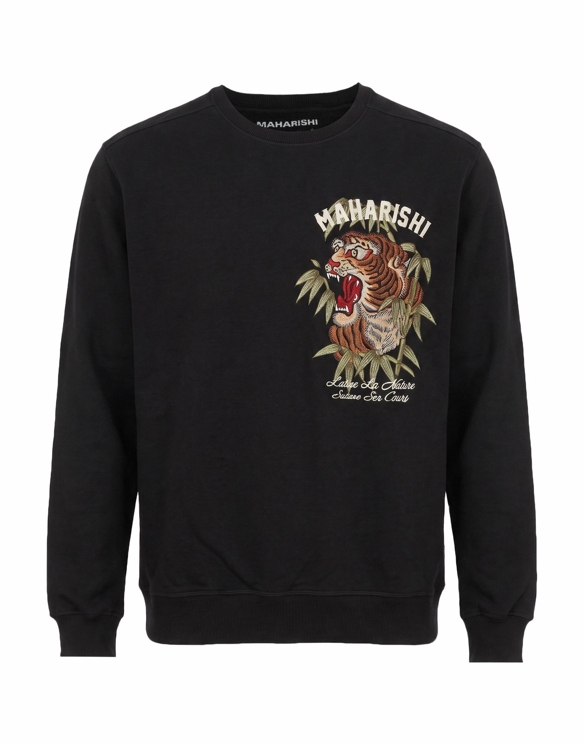 Maharishi Mens Sweatshirt in Black