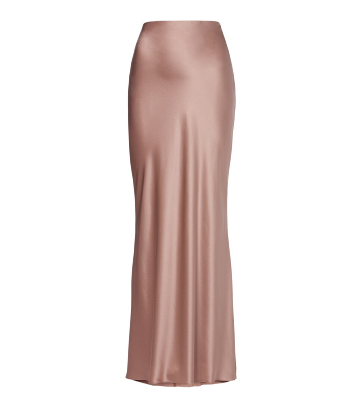 Photo: The Sei Silk satin maxi skirt