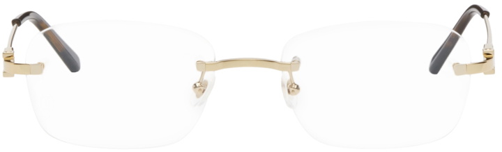 Photo: Cartier Gold C Décor Glasses