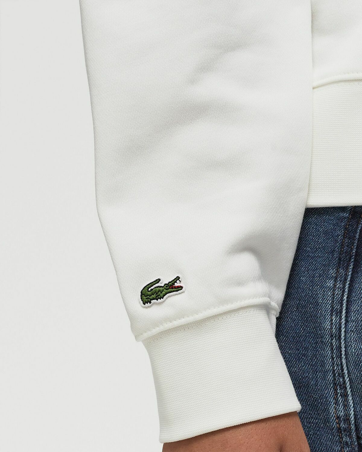 Lacoste Sweatshirt White Hoodies