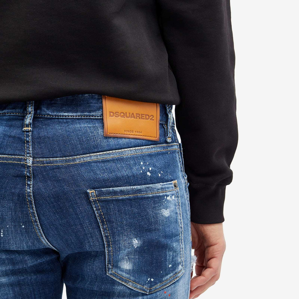 Dsquared2 Men's Cool Guy Jeans in Navy Blue Dsquared2