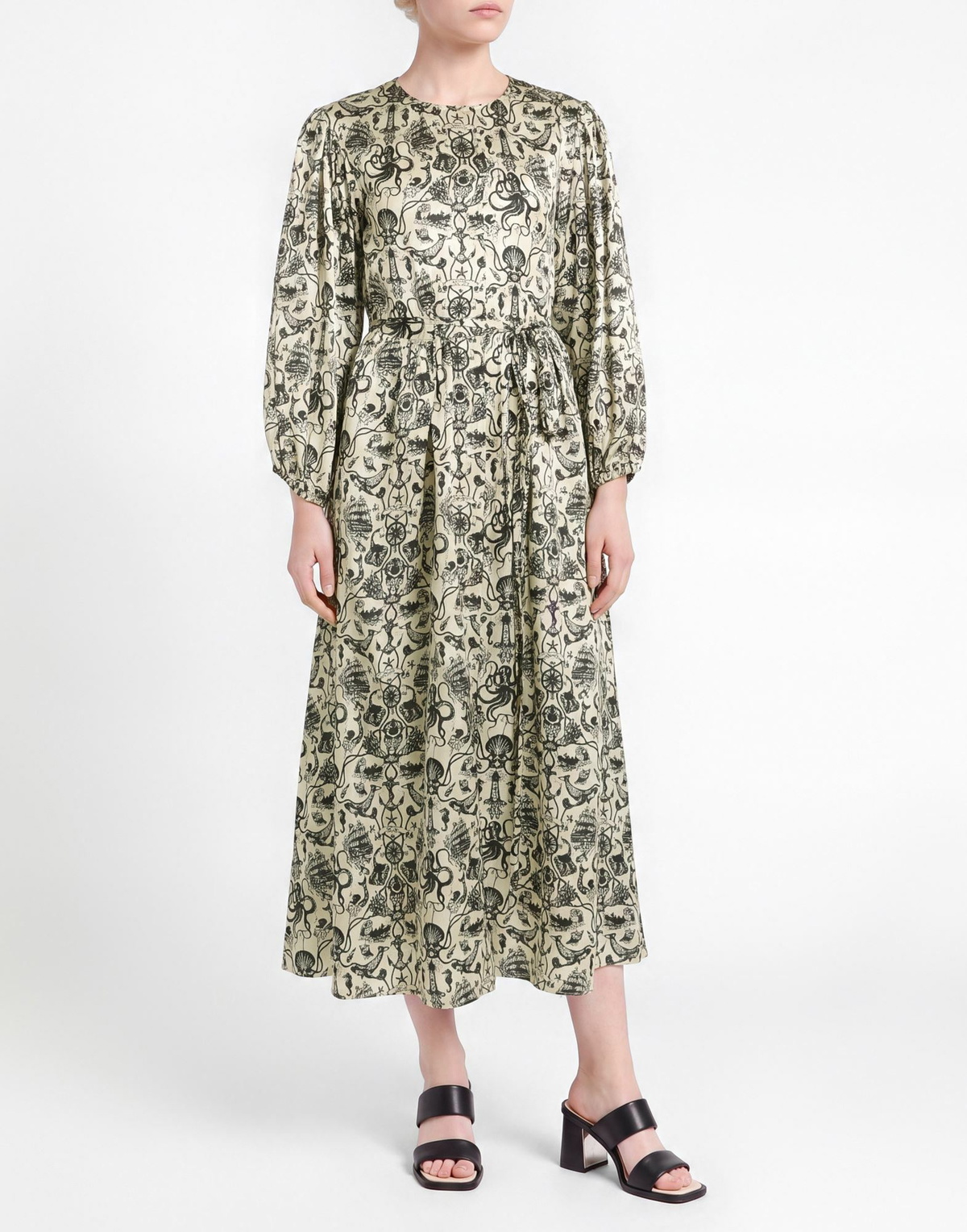 Jucca Womens Maxi dress in Black