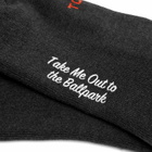 Rostersox Team Bear Socks in Black