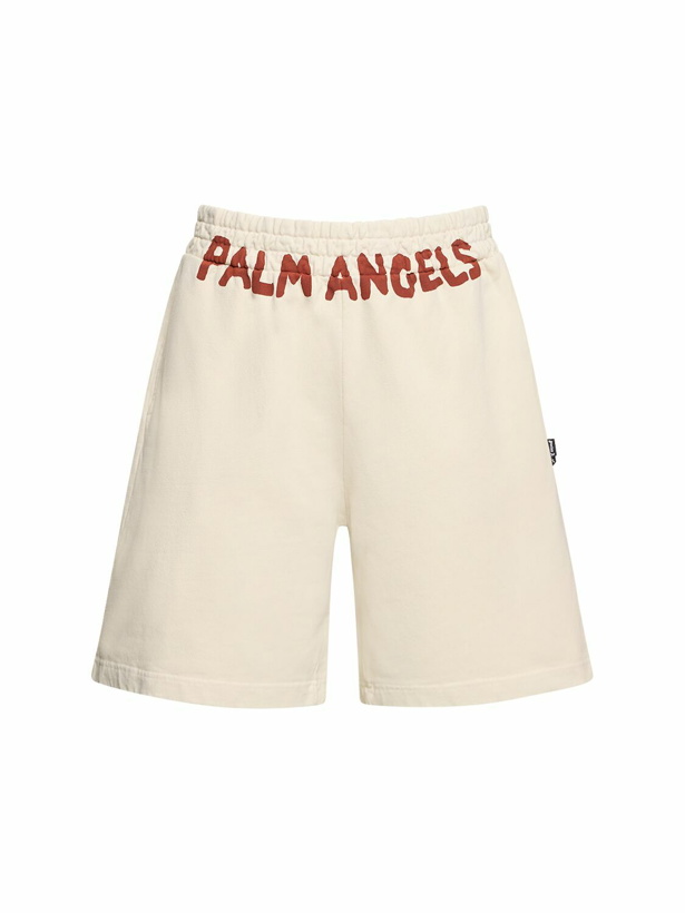 Photo: PALM ANGELS - Seasonal Logo Cotton Sweatpants